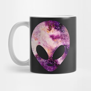 Alien Head - Space Galaxy Mug